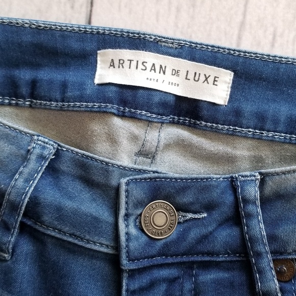 ANTHROPOLOGY ARTISAN DE LUXE Skinny Hi-Rise Jeans - Picture 3 of 8